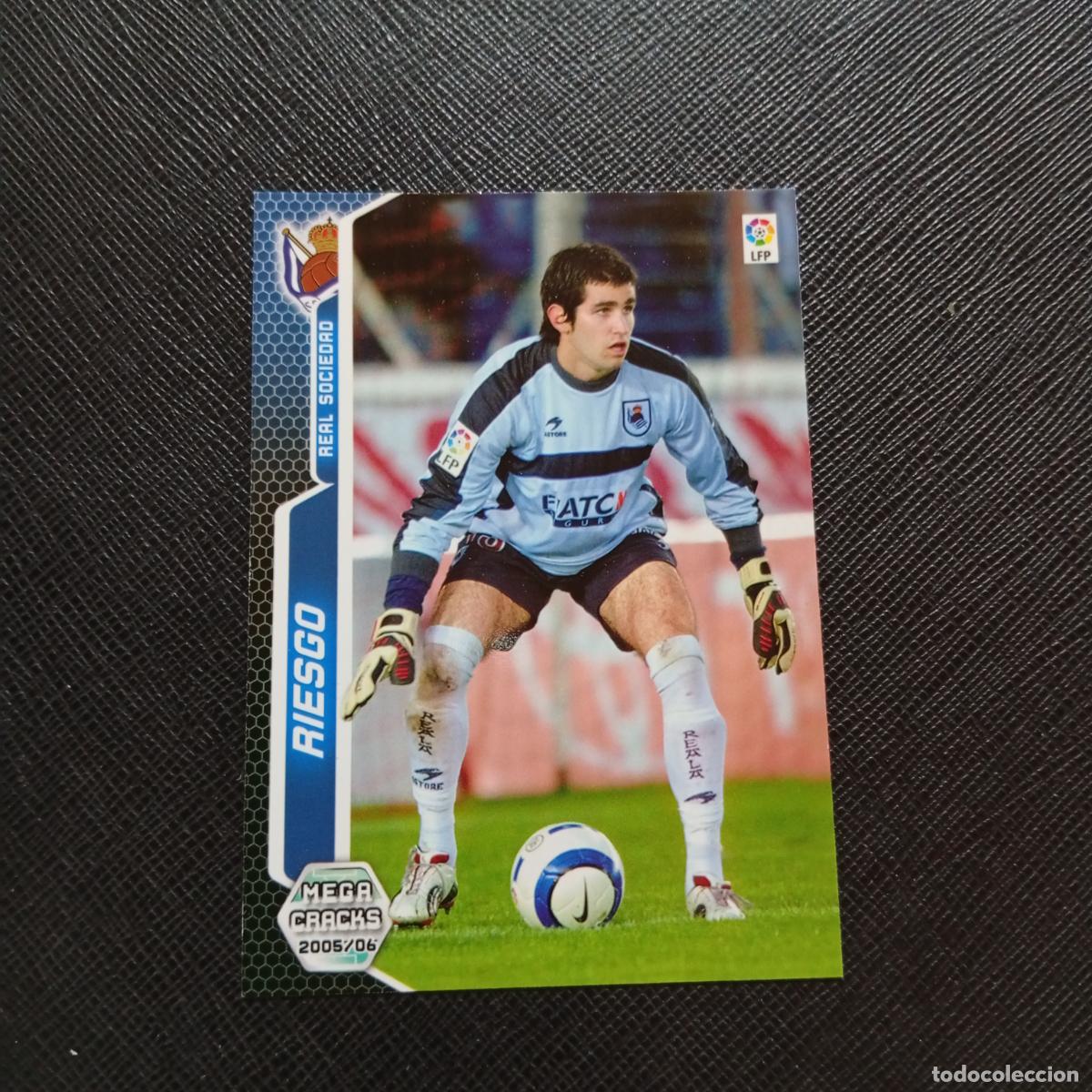 Figurine di Calcio: 290 RIESGO REAL SOCIEDAD PANINI MEGACRACKS 05 06 CROMO FUTBOL 2005 2006 - A213 PG307