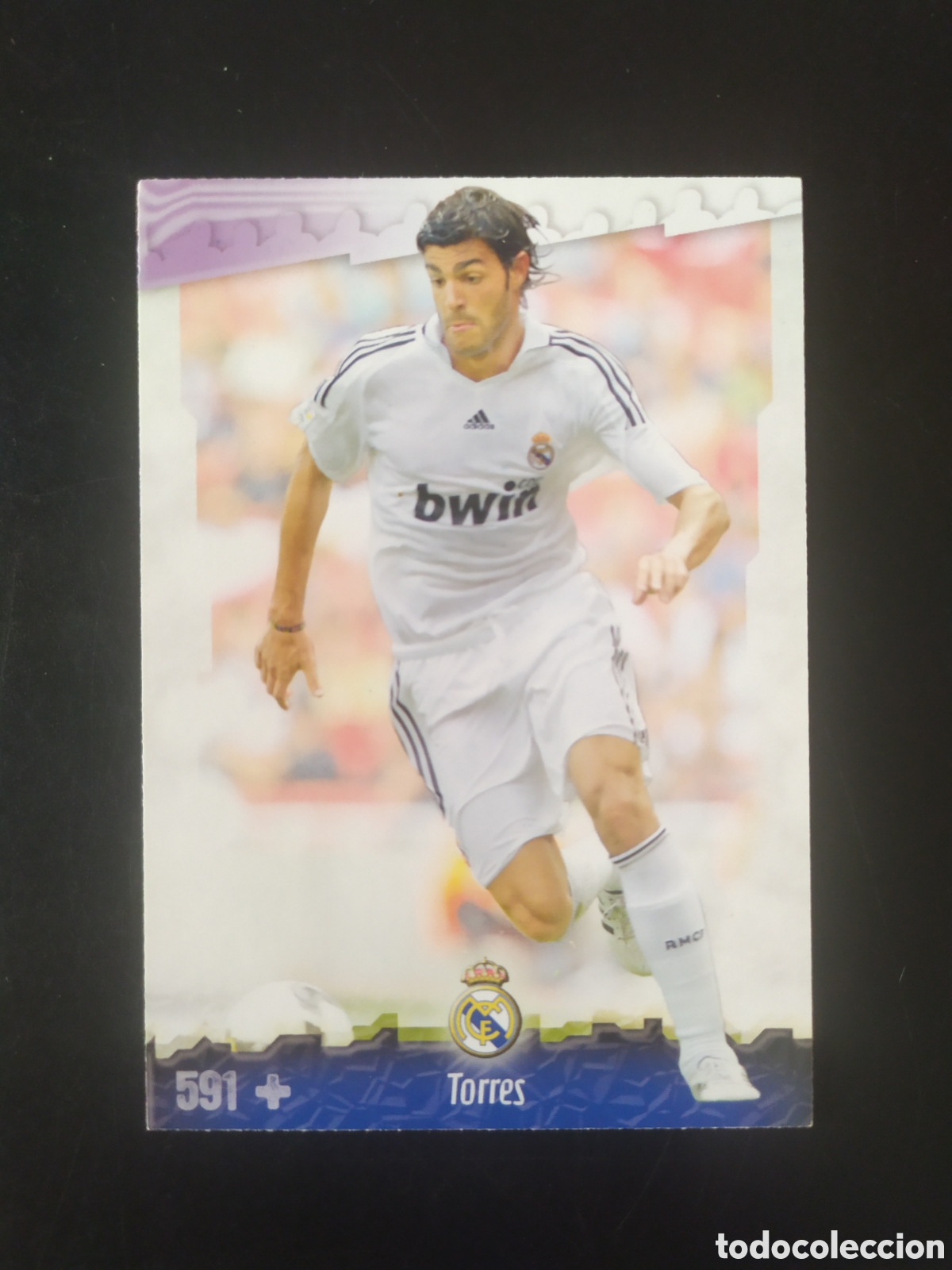 Cromos de f&uacute;tbol: Mundicromo fichas Liga 2008 2009 08 09 Torres n&deg; 591 Real Madrid