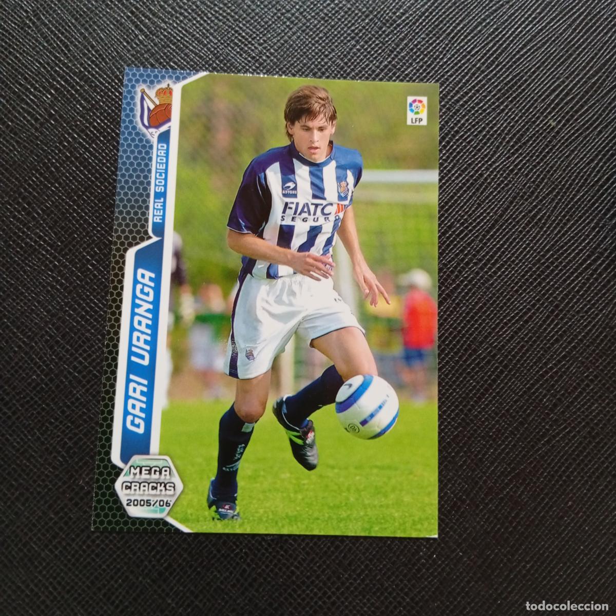 Cromos de Futebol: 303 GARI URANGA REAL SOCIEDAD PANINI MEGACRACKS 05 06 CROMO FUTBOL 2005 2006 - A213 PG316