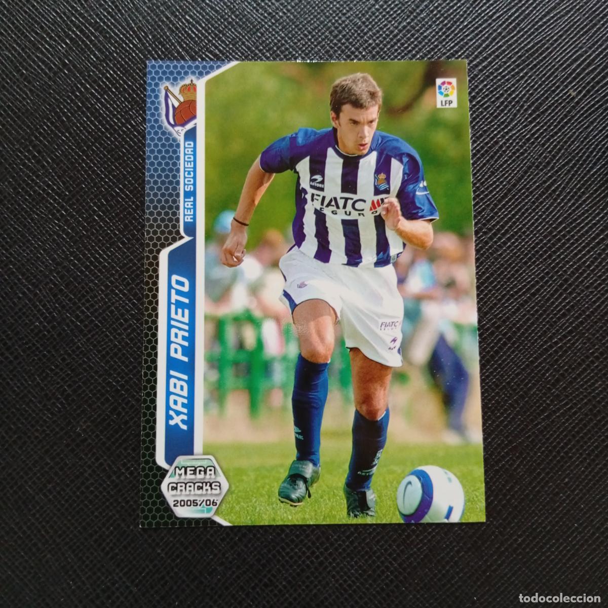 Cromos de Futebol: 301 XABI PRIETO REAL SOCIEDAD PANINI MEGACRACKS 05 06 CROMO FUTBOL 2005 2006 - A213 PG316
