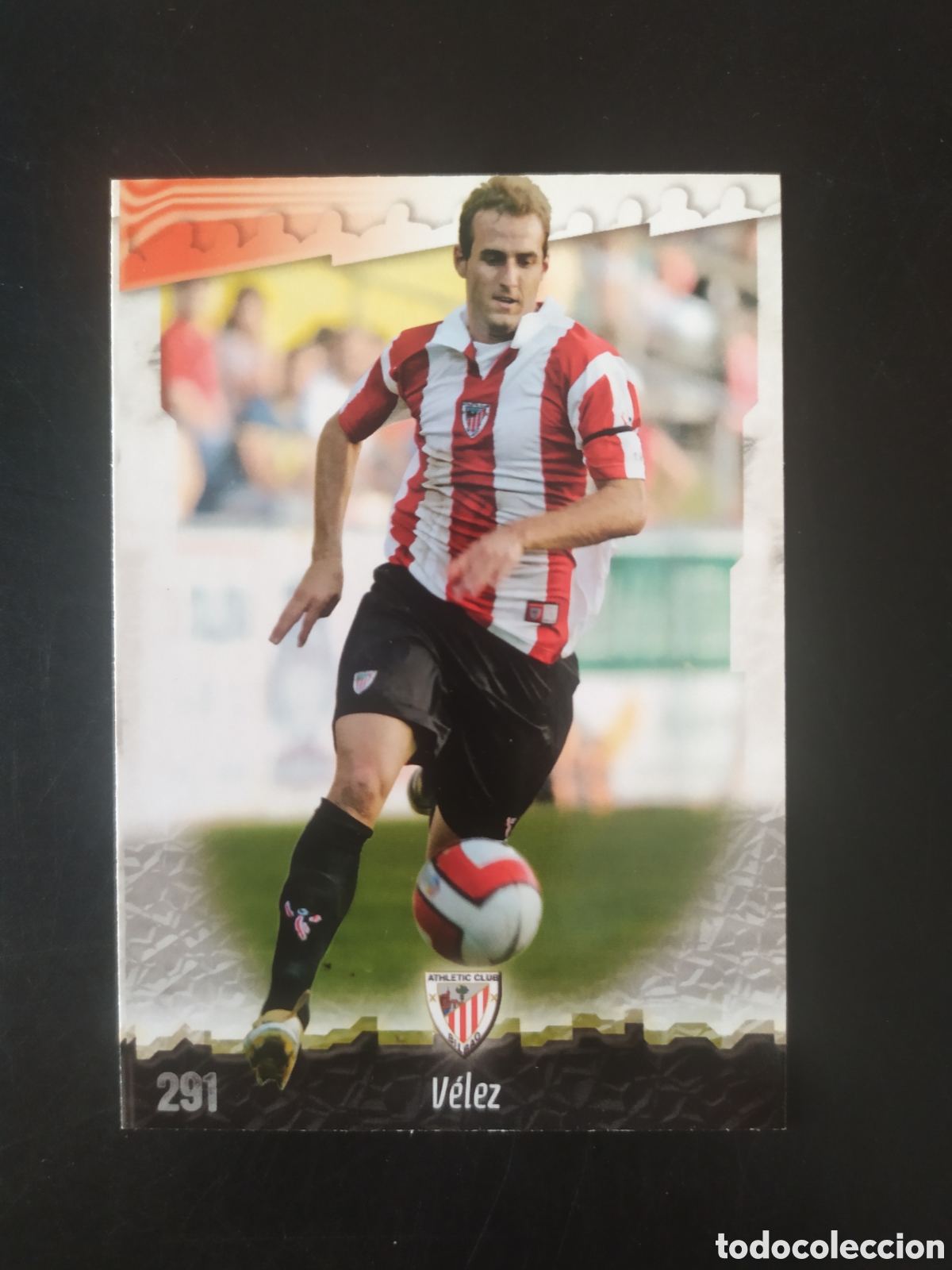 Cromos de f&uacute;tbol: Mundicromo fichas Liga 2008 2009 08 09 V&eacute;lez n&deg; 291 Athletic Bilbao