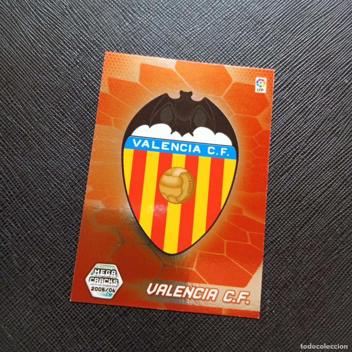 Cromos de f&uacute;tbol: 307 ESCUDO VALENCIA PANINI MEGACRACKS 05 06 CROMO FUTBOL 2005 2006 - A213 PG325