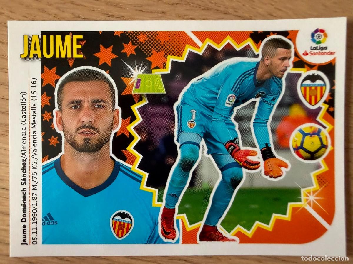 Cromos de Futebol: 2 JAUME DOMENECH VALENCIA 18 19 2018 2019 LIGA SANTANDER COLECCIONES ESTE SIN PEGAR STICKER