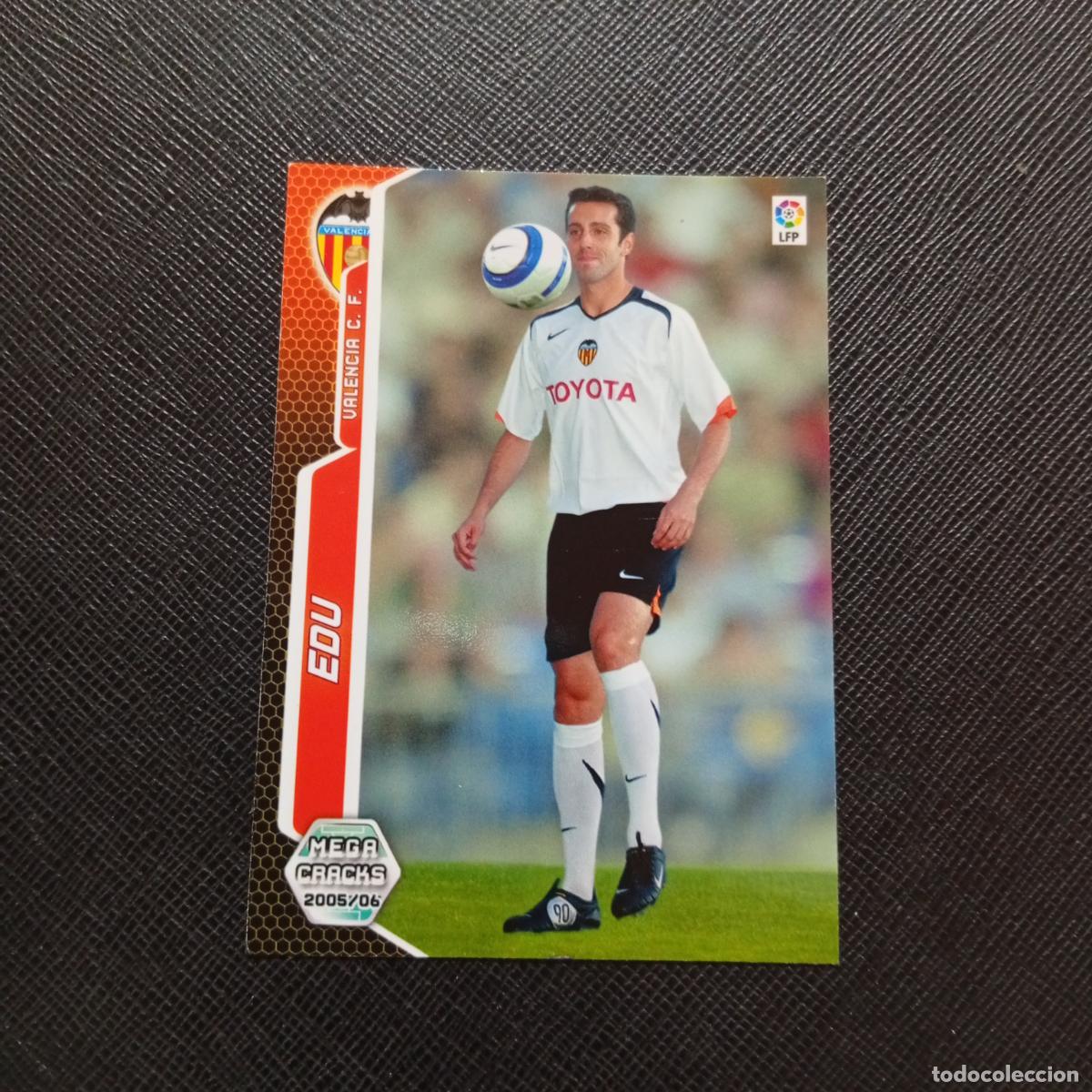 Cromos de Futebol: 317 EDU VALENCIA PANINI MEGACRACKS 05 06 CROMO FUTBOL 2005 2006 - A213 PG334