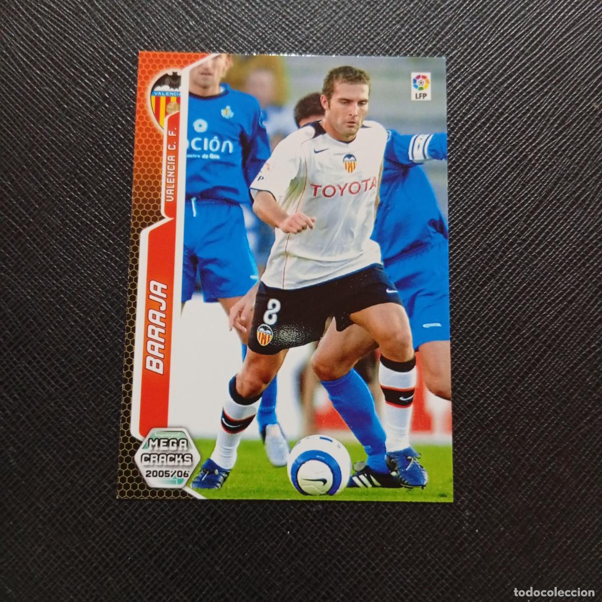 Cromos de Futebol: 318 BARAJA VALENCIA PANINI MEGACRACKS 05 06 CROMO FUTBOL 2005 2006 - A213 PG334
