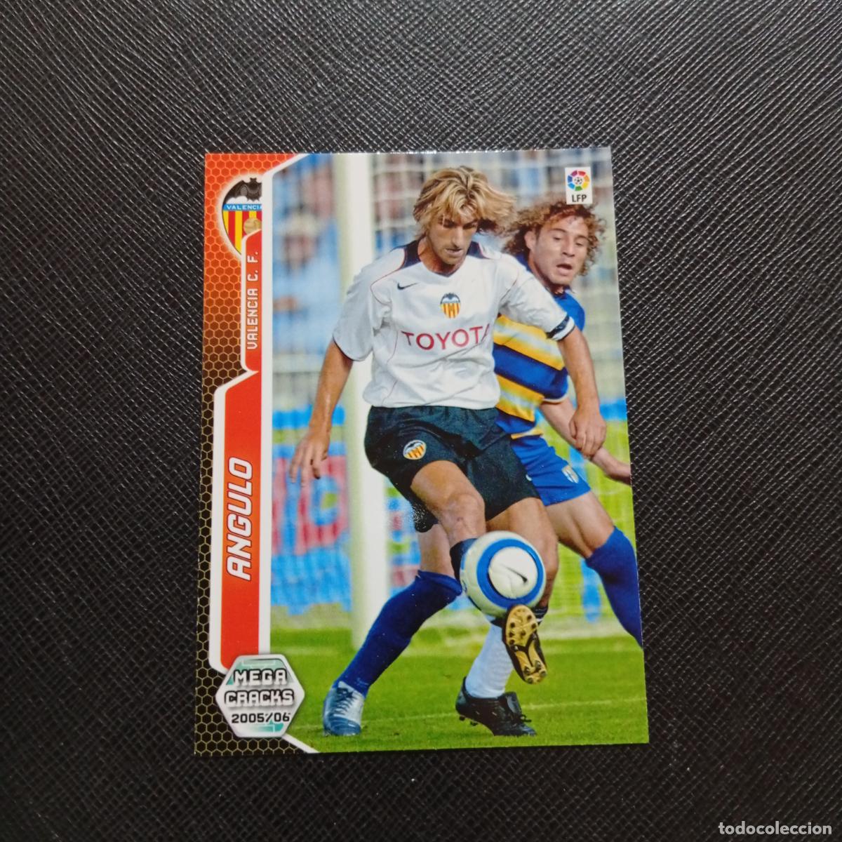 Football Stickers: 320 ANGULO VALENCIA PANINI MEGACRACKS 05 06 CROMO FUTBOL 2005 2006 - A213 PG334