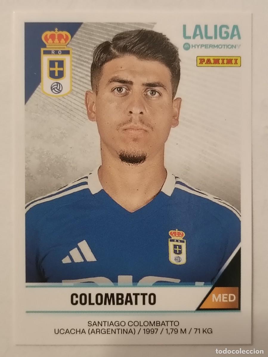 Football Stickers: #337 COLOMBATTO (REAL OVIEDO) LIGA HYPERMOTION 24/25 PANINI