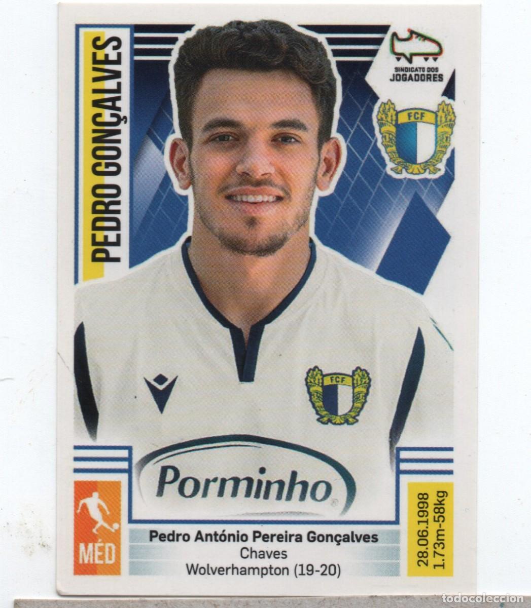 Football Stickers: PANINI PORTUGAL FOOTBALL STICKERS LIGA NOS #115 PEDRO GON&Ccedil;ALVES, FAMALIC&Atilde;O, VERY GOOD CONDITION