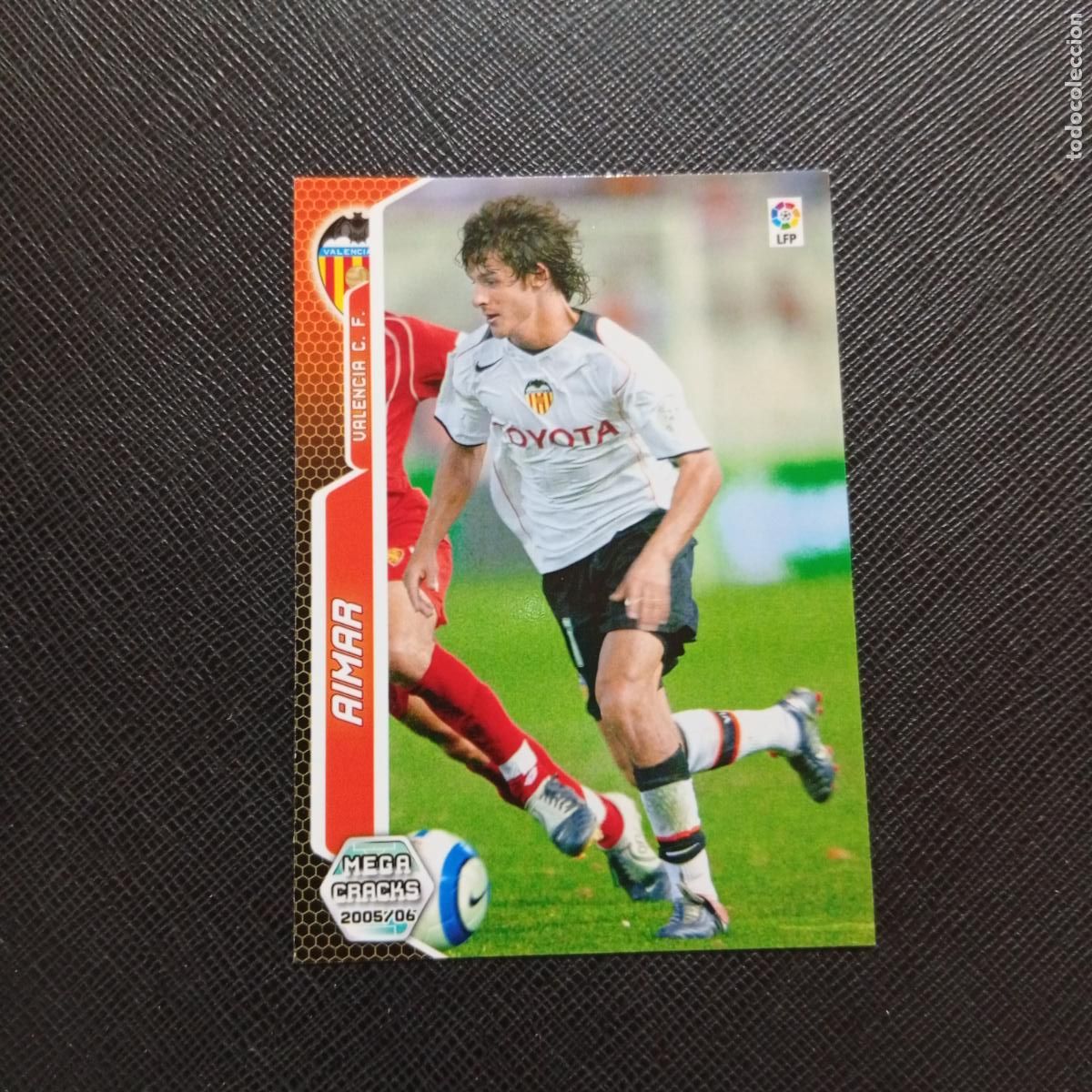 Cromos de f&uacute;tbol: 322 AIMAR VALENCIA PANINI MEGACRACKS 05 06 CROMO FUTBOL 2005 2006 - A213 PG343