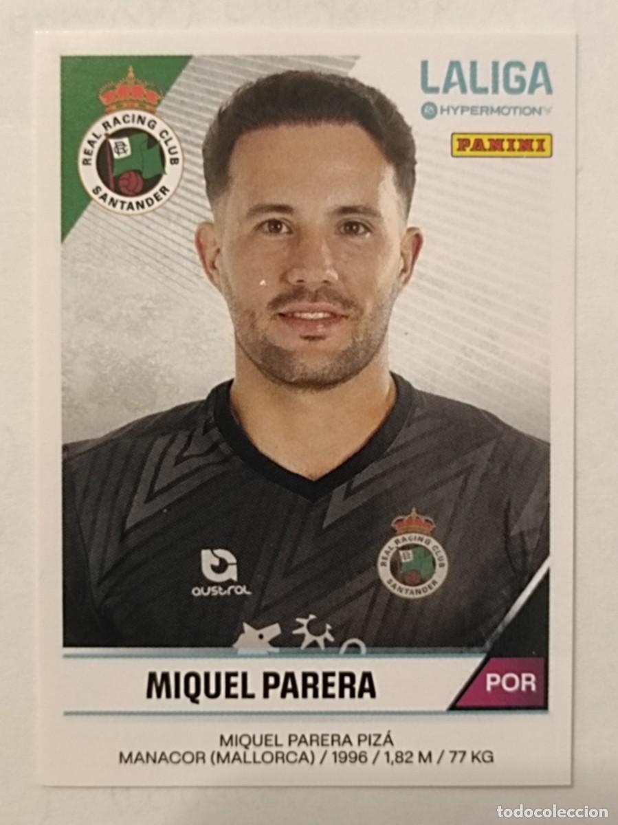 Cromos de f&uacute;tbol: #347 MIQUEL PARERA (RACING SANTANDER) LIGA HYPERMOTION 24/25 PANINI