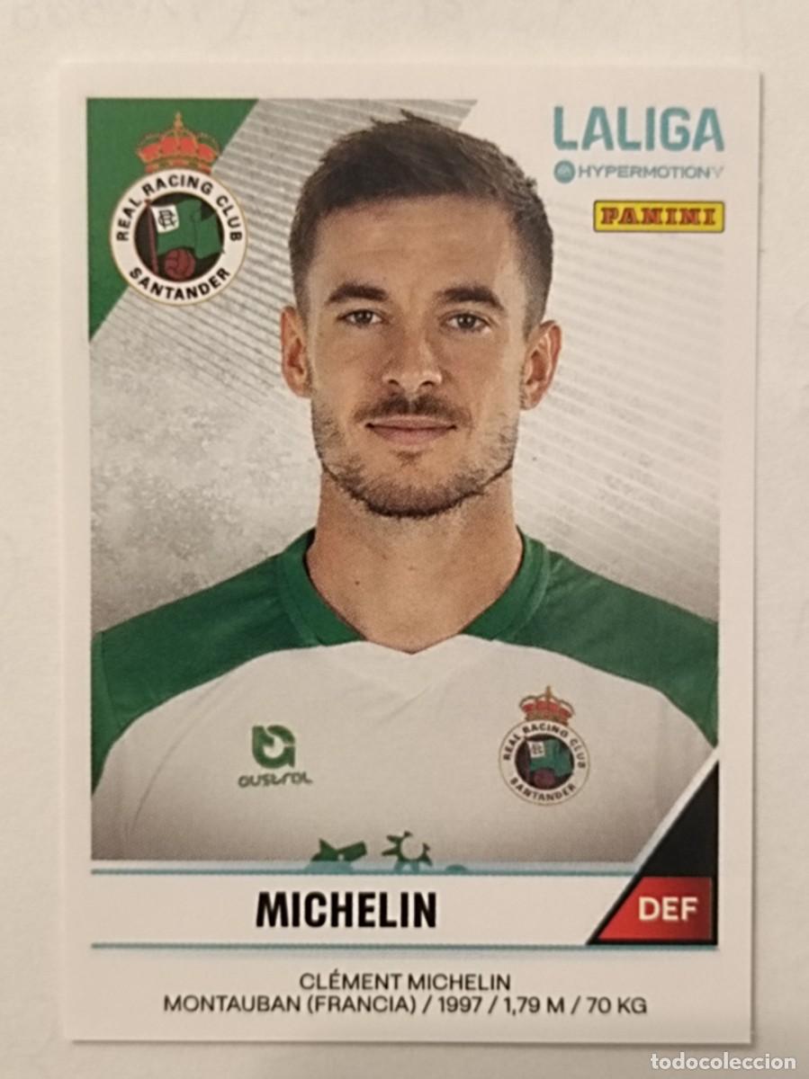 Cromos de f&uacute;tbol: #349 MICHELIN (RACING SANTANDER) LIGA HYPERMOTION 24/25 PANINI