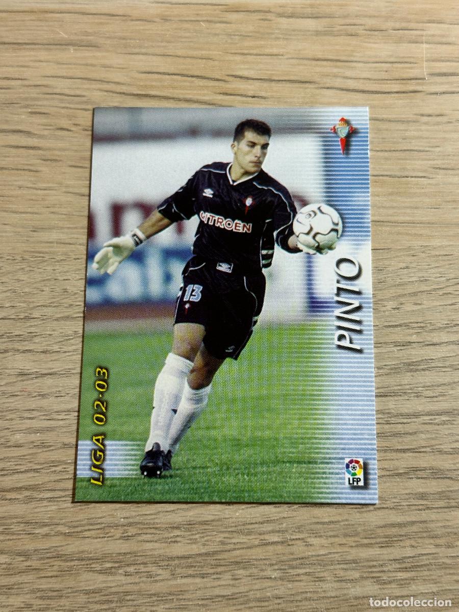 Cromos de Futebol: PINTO n&ordm; 93 CELTA MEGAFICHAS 2002 2003 MEGACRACKS PANINI 02 03