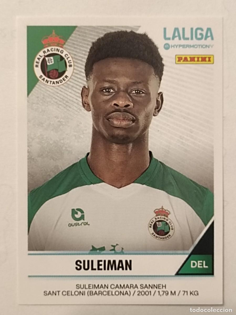 Cromos de Futebol: #361B SULEIMAN (RACING SANTANDER) LIGA HYPERMOTION 24/25 PANINI