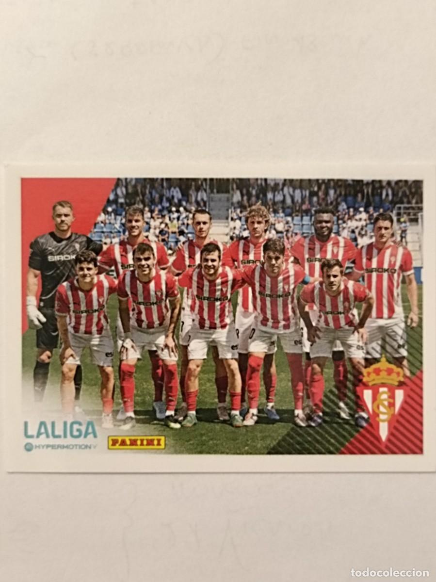 Cromos de f&uacute;tbol: #364 ALINEACION (SPORTING GIJON) LIGA HYPERMOTION 24/25 PANINI