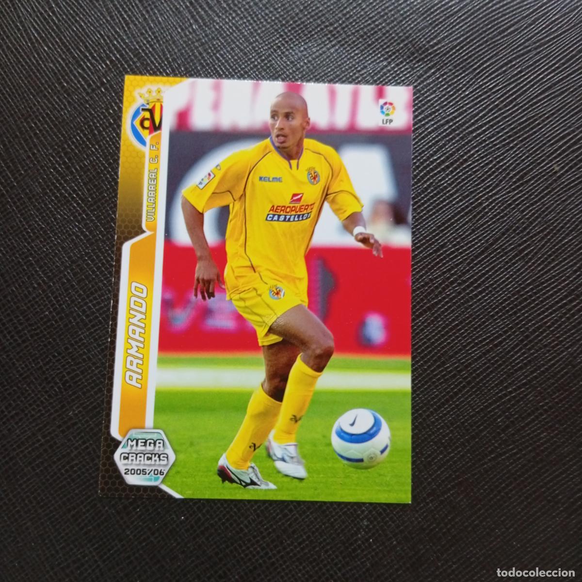 Cromos de f&uacute;tbol: 327 ARMANDO VILLARREAL PANINI MEGACRACKS 05 06 CROMO FUTBOL 2005 2006 - A213 PG343