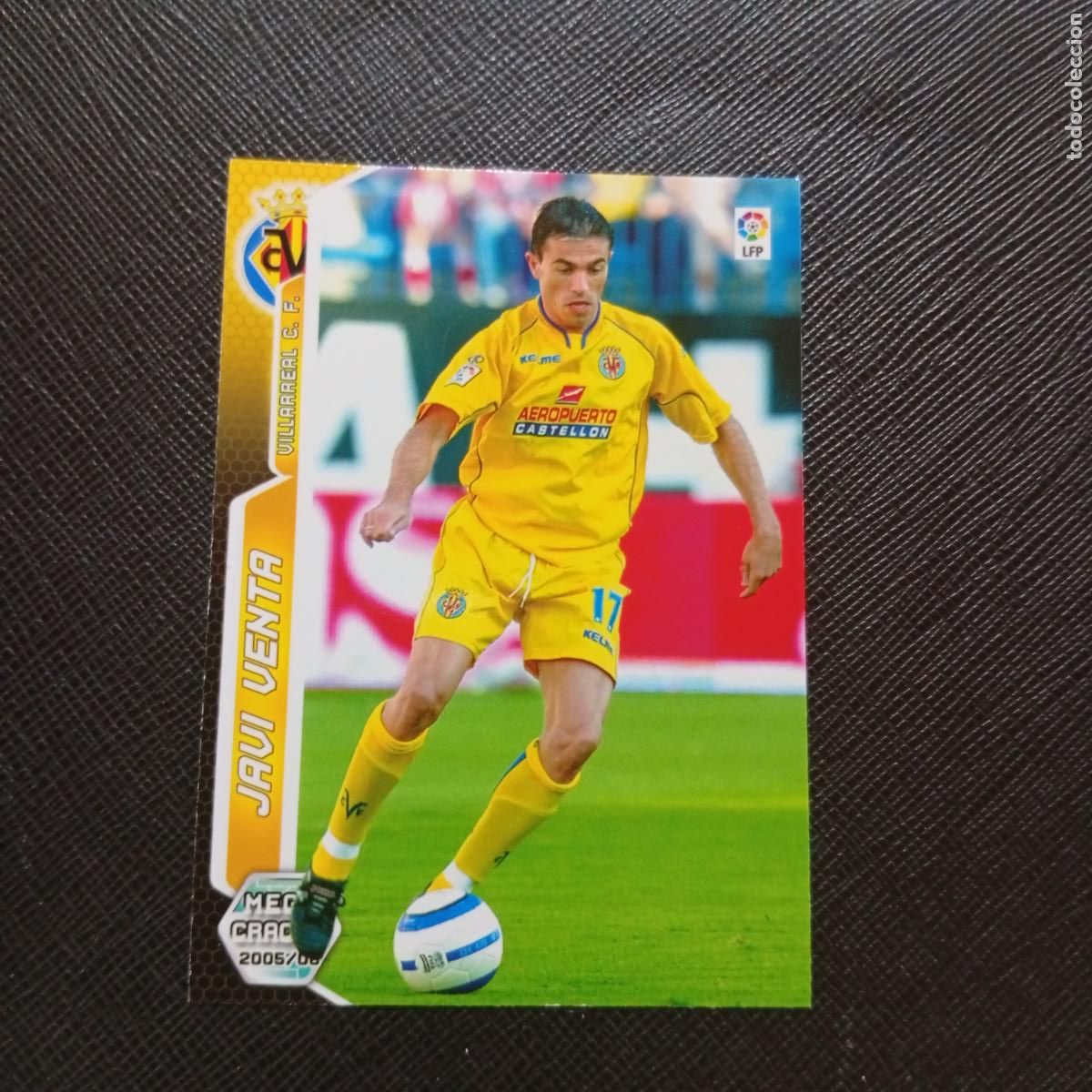 Cromos de f&uacute;tbol: 328 JAVI VENTA VILLARREAL PANINI MEGACRACKS 05 06 CROMO FUTBOL 2005 2006 - A213 PG343