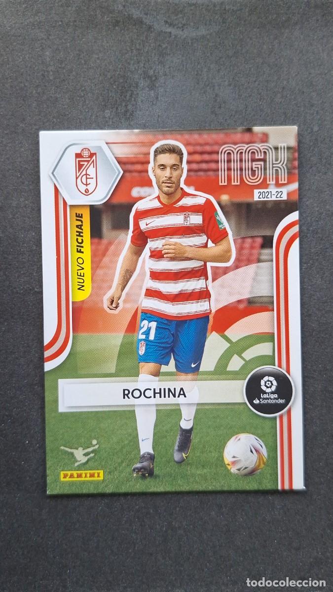 Cromos de f&uacute;tbol: L1 ROCHINA GRANADA C. F. NUEVO FICHAJE 474 PANINI MEGACRACKS 2021 2022 21 22