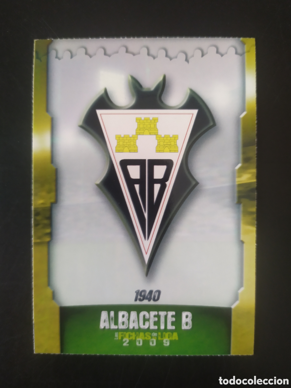 Figurine di Calcio: Mundicromo fichas Liga 2008 2009 08 09 escudo n&deg; 561 Albacete
