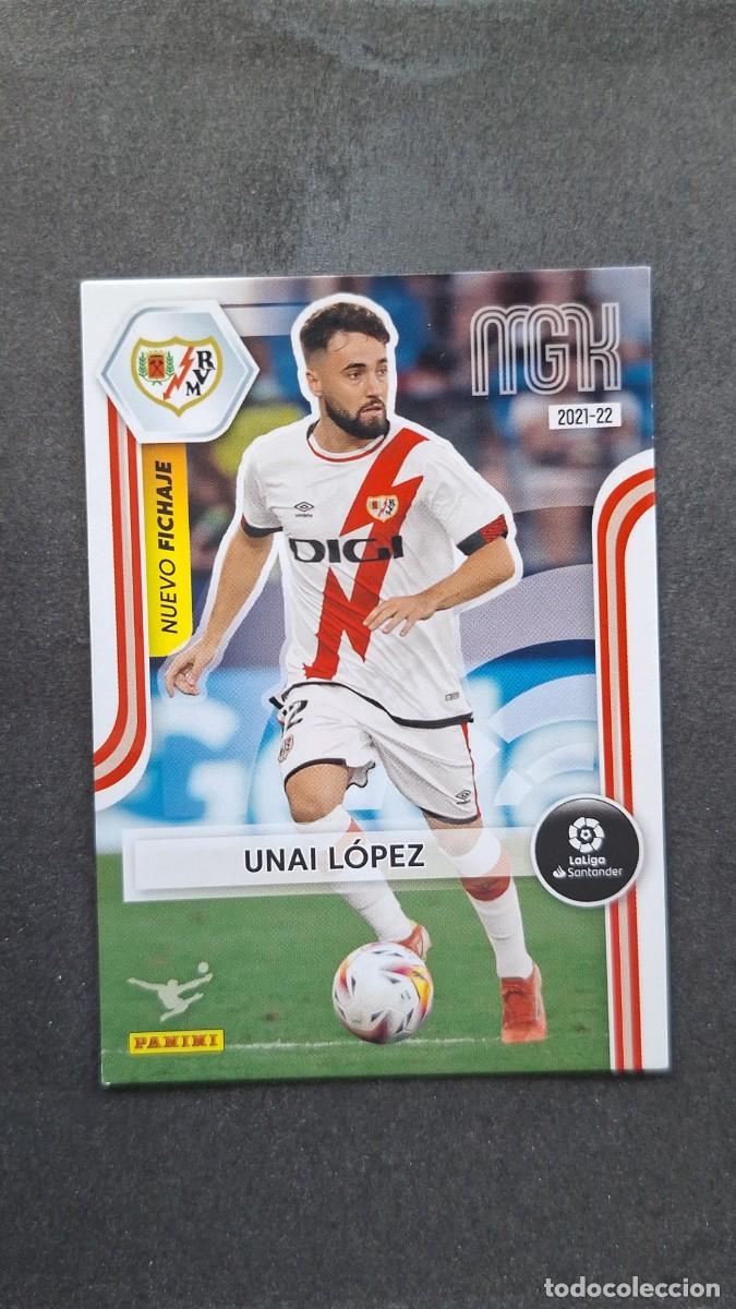 Cromos de f&uacute;tbol: L1 UNAI LOPEZ RAYO VALLECANO NUEVO FICHAJE 479 PANINI MEGACRACKS 2021 2022 21 22