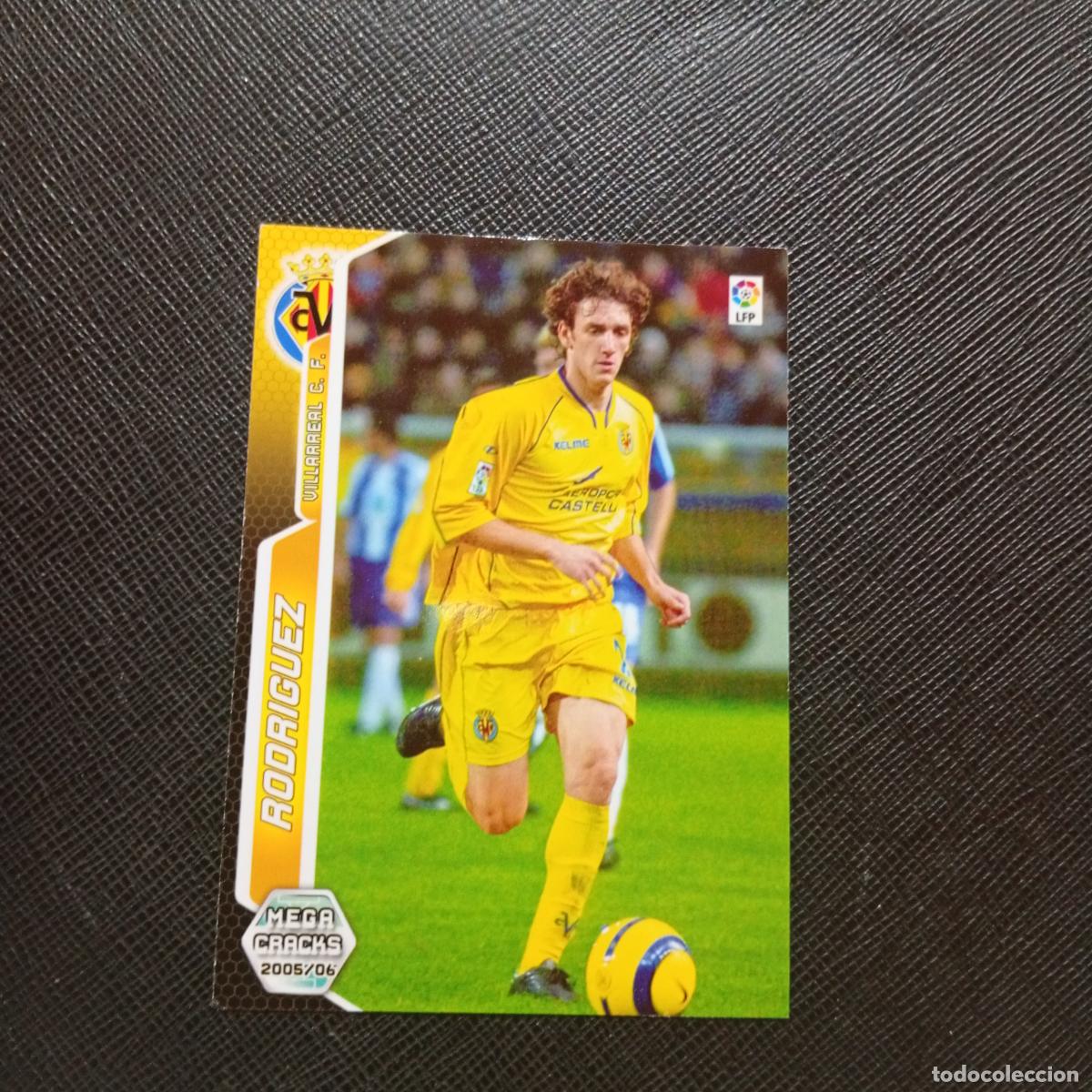 Cromos de f&uacute;tbol: 330 RODRIGUEZ VILLARREAL PANINI MEGACRACKS 05 06 CROMO FUTBOL 2005 2006 - A213 PG352