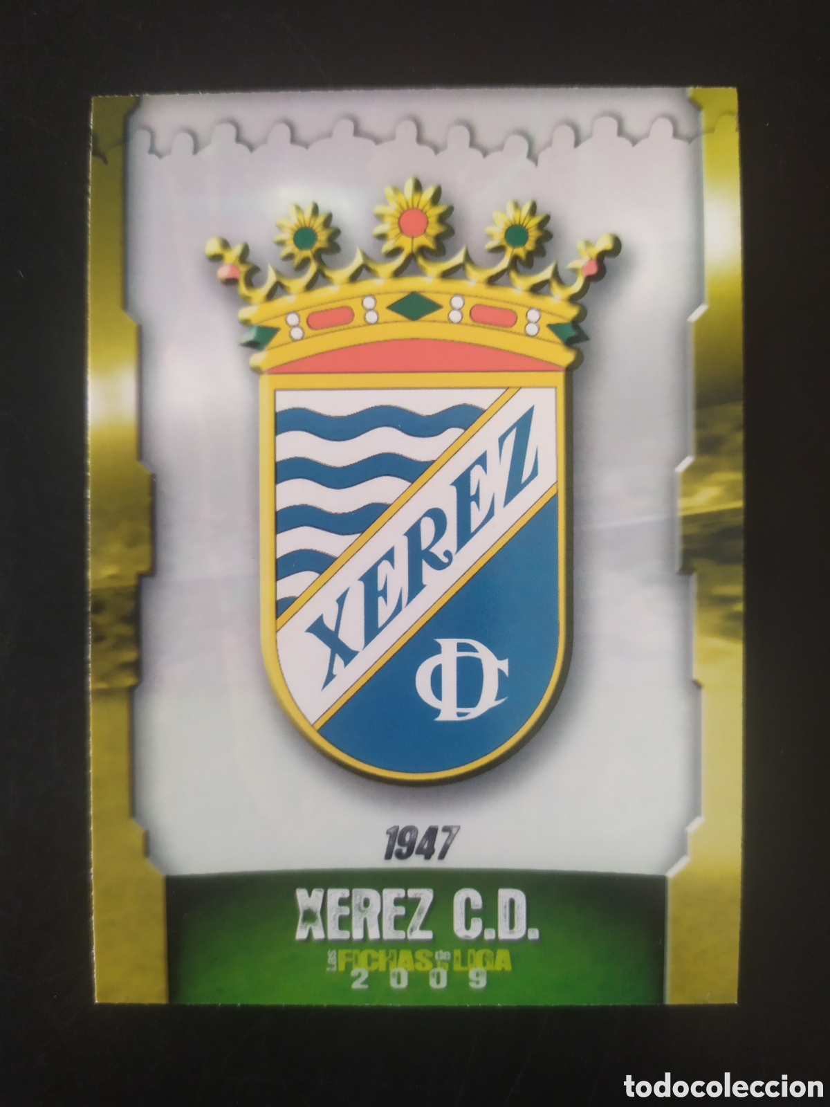 Cromos de f&uacute;tbol: Mundicromo fichas Liga 2008 2009 08 09 escudo n&deg; 564 Xerez