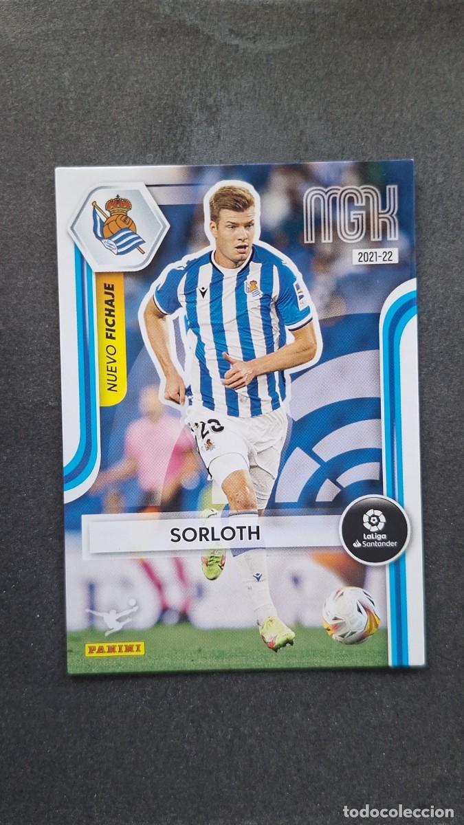 Cartes &agrave; collectionner de Football: L1 SORLOTH REAL SOCIEDAD NUEVO FICHAJE 481 PANINI MEGACRACKS 2021 2022 21 22