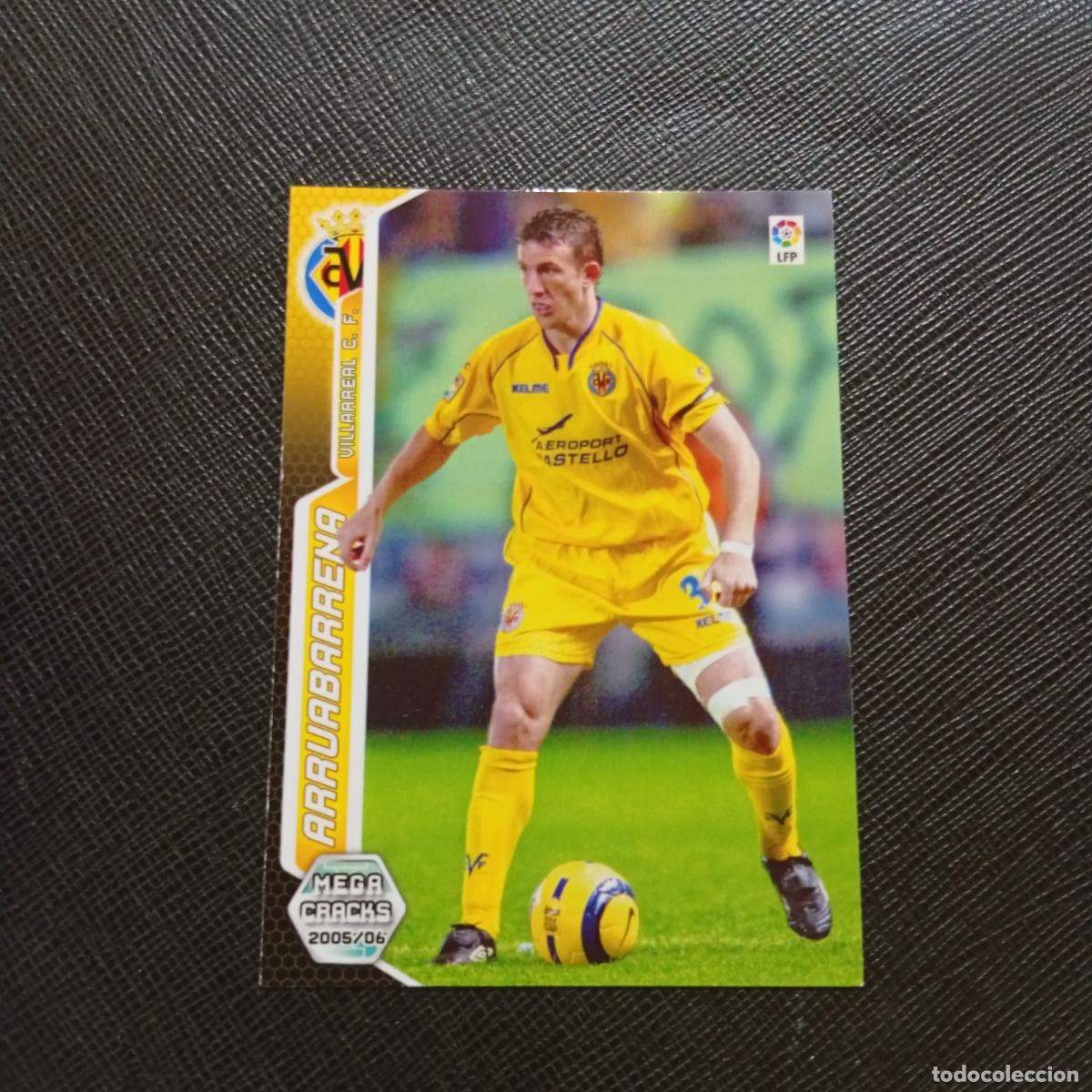 Cartes &agrave; collectionner de Football: 332 ARRUABARRENA VILLARREAL PANINI MEGACRACKS 05 06 CROMO FUTBOL 2005 2006 - A213 PG352