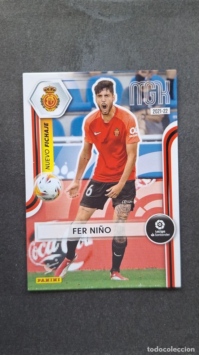 Cartes &agrave; collectionner de Football: L1 FER NI&Ntilde;O R. C. D. MALLORCA NUEVO FICHAJE 482 PANINI MEGACRACKS 2021 2022 21 22