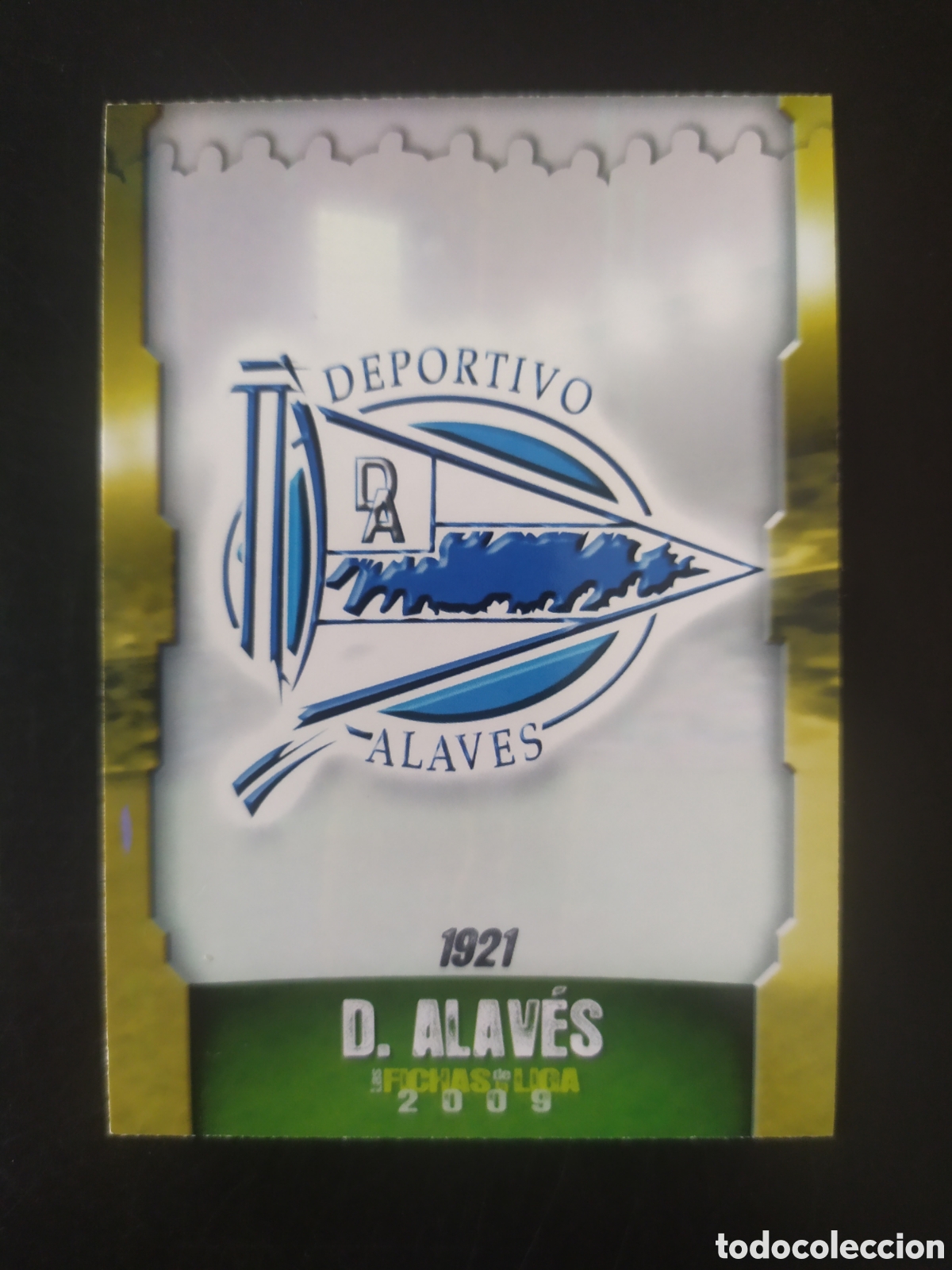 Cromos de f&uacute;tbol: Mundicromo fichas Liga 2008 2009 08 09 escudo n&deg; 566 Alav&eacute;s