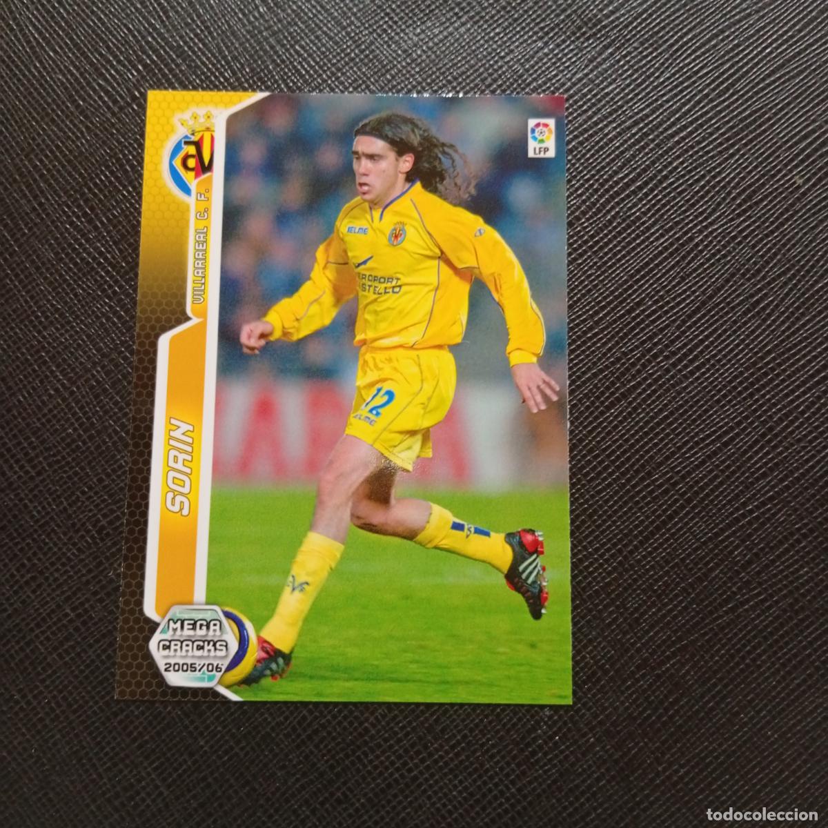 Cromos de f&uacute;tbol: 335 SORIN VILLARREAL PANINI MEGACRACKS 05 06 CROMO FUTBOL 2005 2006 - A213 PG352