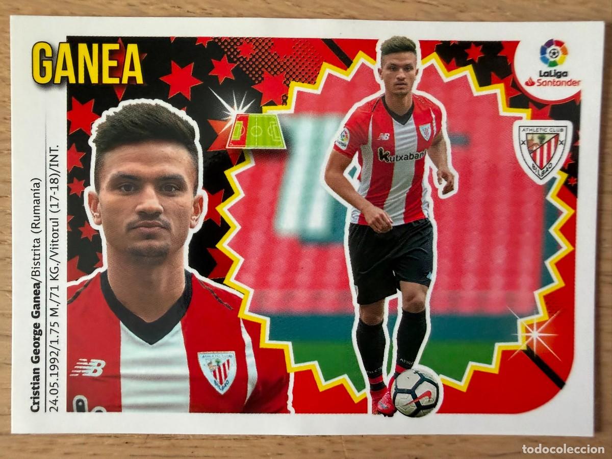 Cartes &agrave; collectionner de Football: 7 BIS GANEA COLOCA ATHLETIC BILBAO 18 19 2018 2019 LIGA SANTANDER COLECCIONES ESTE SIN PEGAR STICKER