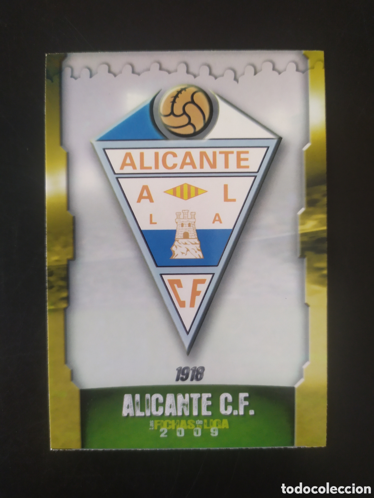 Cromos de f&uacute;tbol: Mundicromo fichas Liga 2008 2009 08 09 escudo n&deg; 568 Alicante