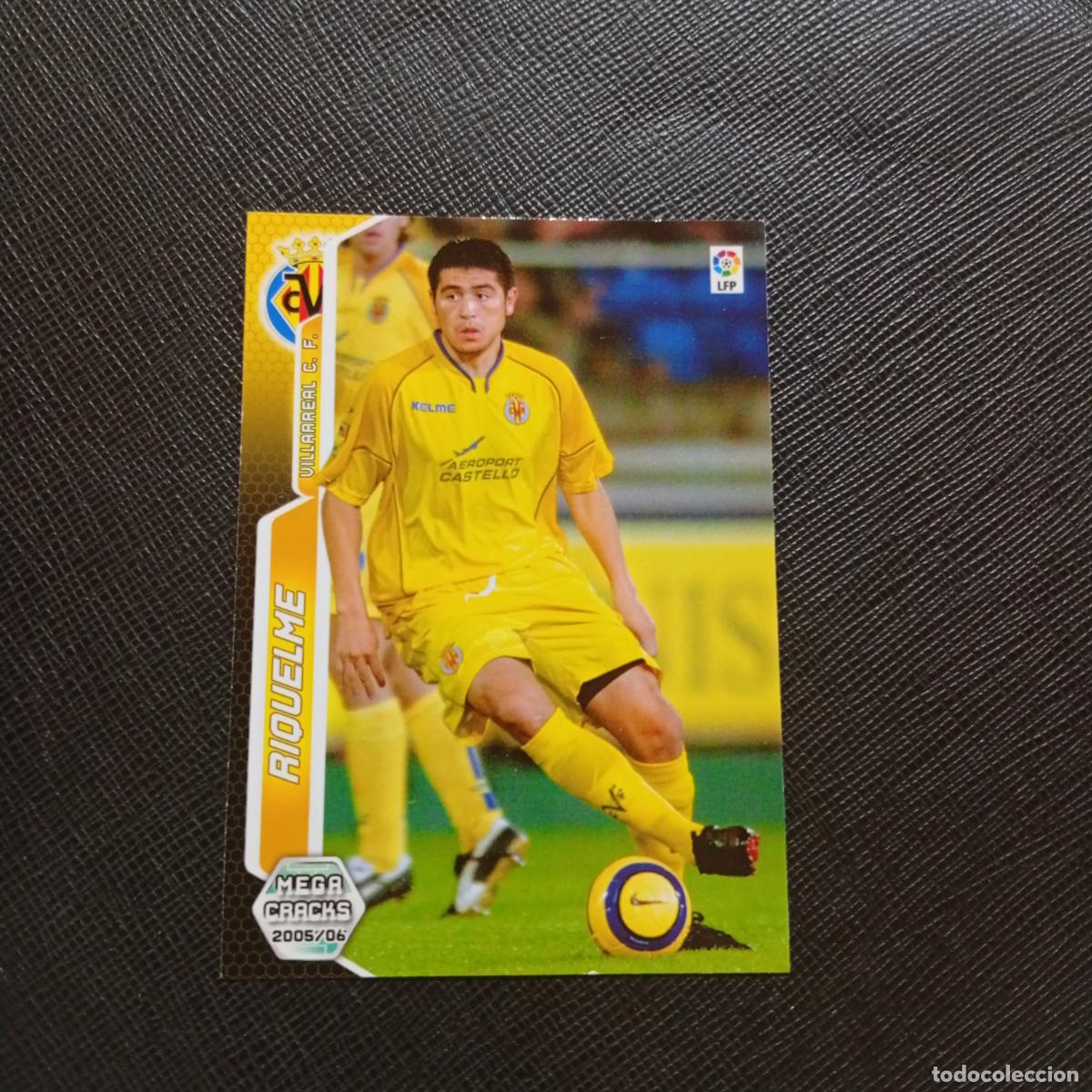 Cromos de f&uacute;tbol: 338 RIQUELME VILLARREAL PANINI MEGACRACKS 05 06 CROMO FUTBOL 2005 2006 - A213 PG361