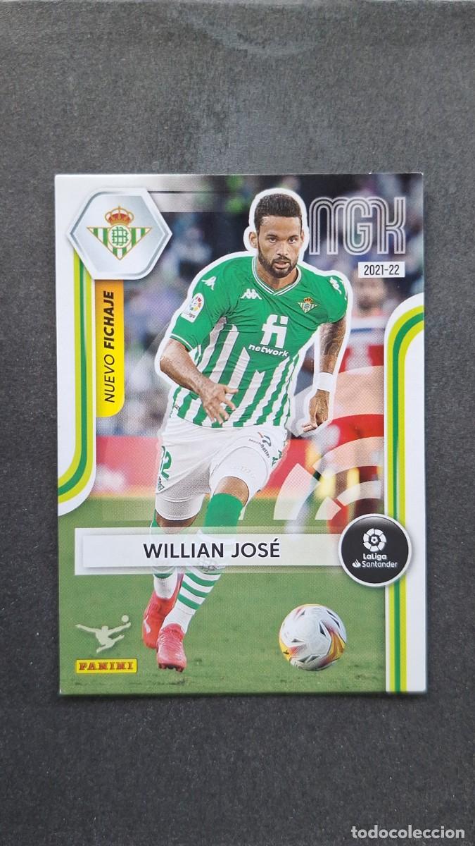 Cromos de f&uacute;tbol: L1 WILLIAN JOSE REAL BETIS BALOMPIE NUEVO FICHAJE 487 PANINI MEGACRACKS 2021 2022 21 22