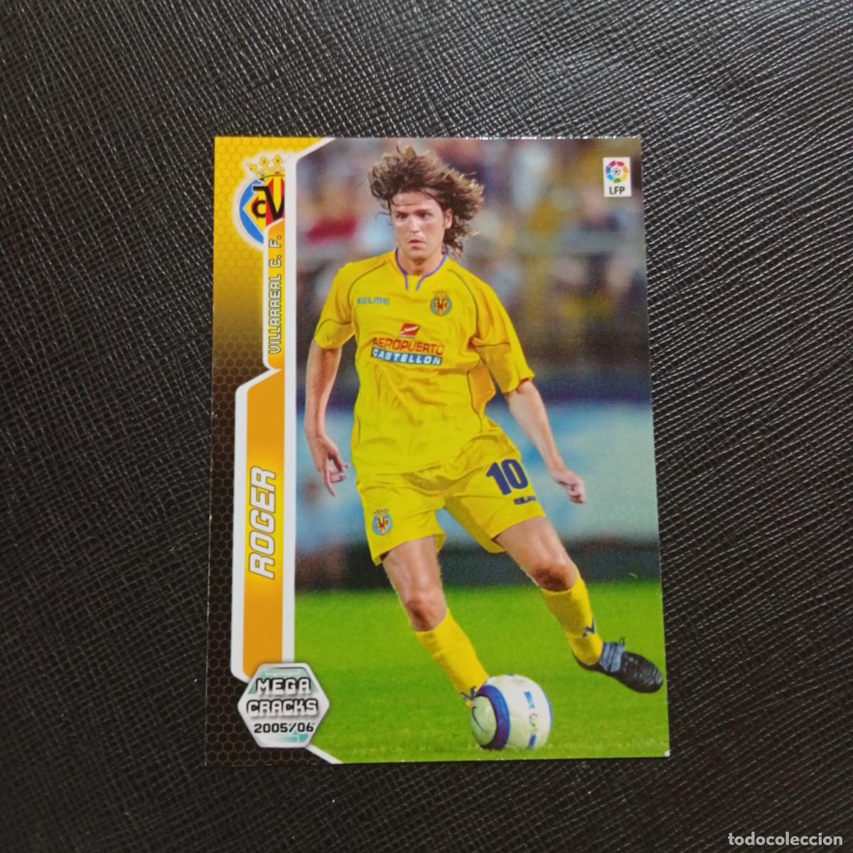 Cromos de f&uacute;tbol: 339 ROGER VILLARREAL PANINI MEGACRACKS 05 06 CROMO FUTBOL 2005 2006 - A213 PG361