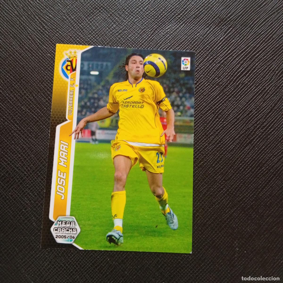 Cromos de f&uacute;tbol: 340 JOSE MARI VILLARREAL PANINI MEGACRACKS 05 06 CROMO FUTBOL 2005 2006 - A213 PG361