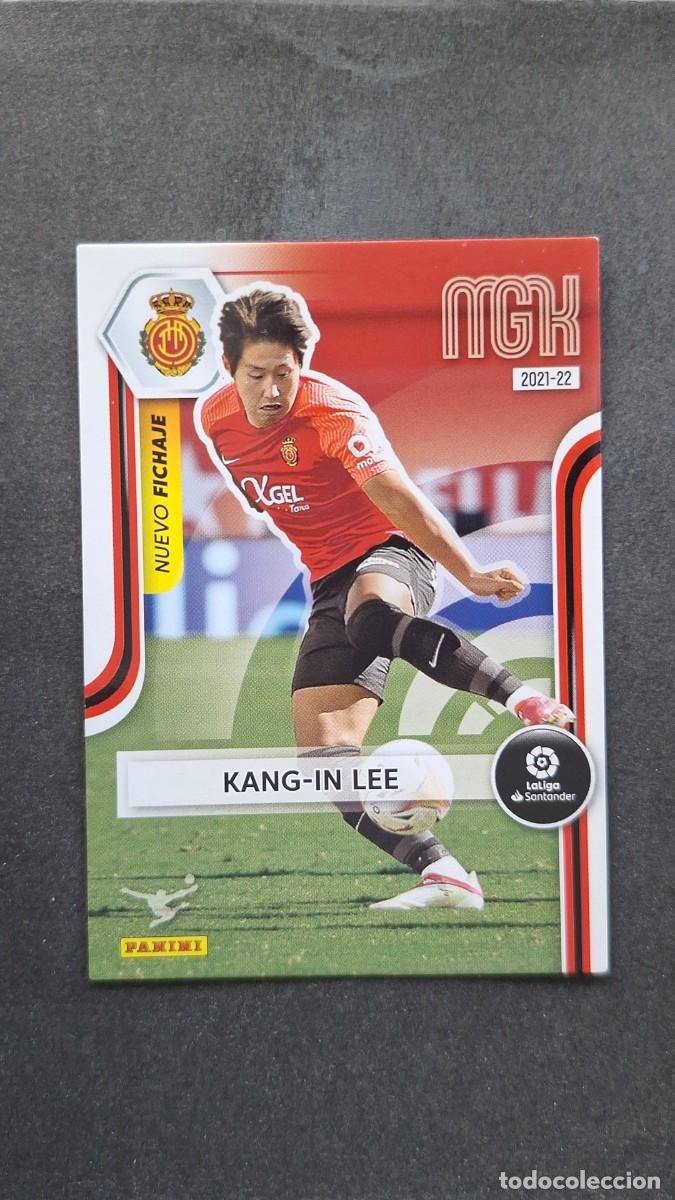 Cromos de f&uacute;tbol: L1 KANG-IN LEE R. C. D. MALLORCA NUEVO FICHAJE 492 PANINI MEGACRACKS 2021 2022 21 22