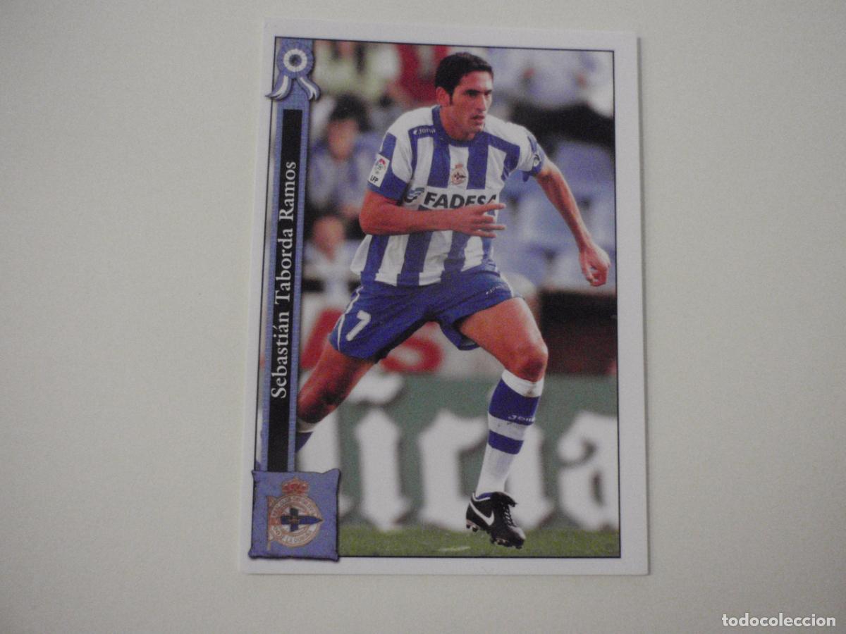 Cromos de f&uacute;tbol: 655+ TABORDA Deportivo CORREGIDO. LAS FICHAS DE LA LIGA 2005 2006 MUNDICROMO. 05 06