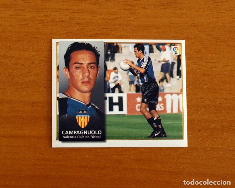Cromos de f&uacute;tbol: Valencia - Campagnuolo - Ediciones Este Liga 1998-1999, 98-99 - Nunca pegado