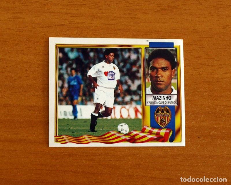 Cromos de f&uacute;tbol: Valencia - Mazinho - Ediciones Este Liga 1995-1996, 95-96 - Nunca Pegado