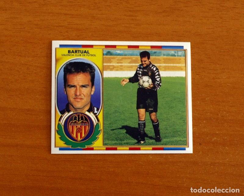 Cromos de f&uacute;tbol: Valencia - Bartual - Ediciones Este Liga 1996-1997, 96-97 - Nunca pegado