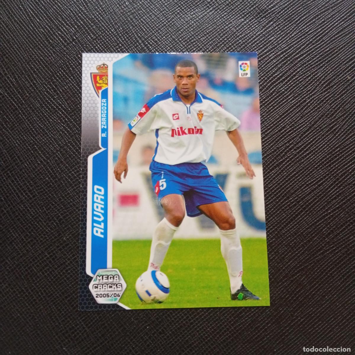 Cromos de f&uacute;tbol: 348 ALVARO ZARAGOZA PANINI MEGACRACKS 05 06 CROMO FUTBOL 2005 2006 - A213 PG370