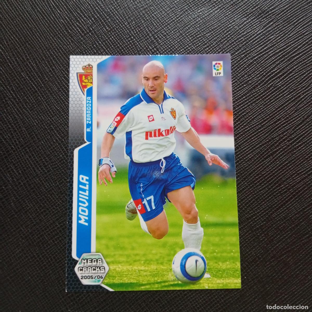 Cromos de f&uacute;tbol: 352 MOVILLA ZARAGOZA PANINI MEGACRACKS 05 06 CROMO FUTBOL 2005 2006 - A213 PG370