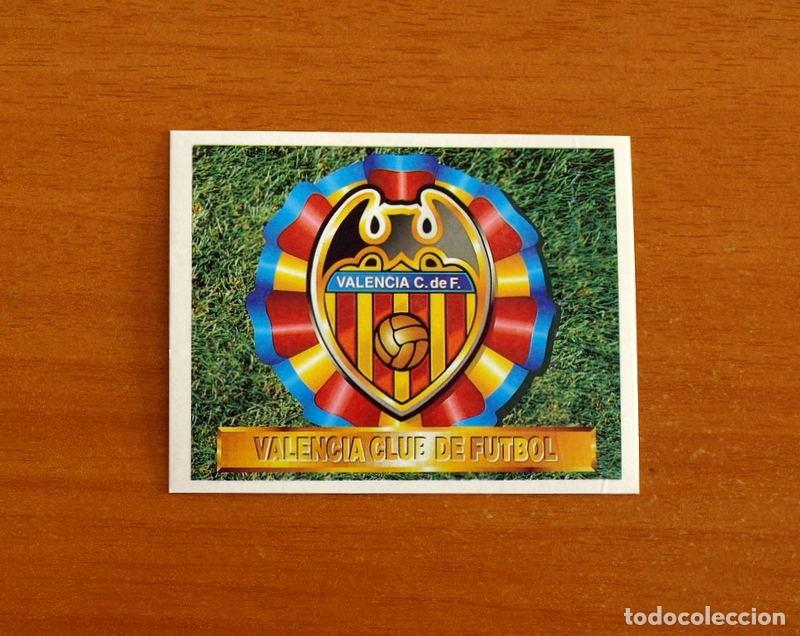 Cromos de f&uacute;tbol: Valencia - Escudo - Ediciones Este Liga 1994-1995, 94-95 - Nunca Pegado