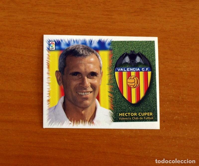 Cromos de f&uacute;tbol: Valencia - H&eacute;ctor C&uacute;per Entrenador - Ediciones Este Liga 1999-2000, 99-00 - Nunca pegado
