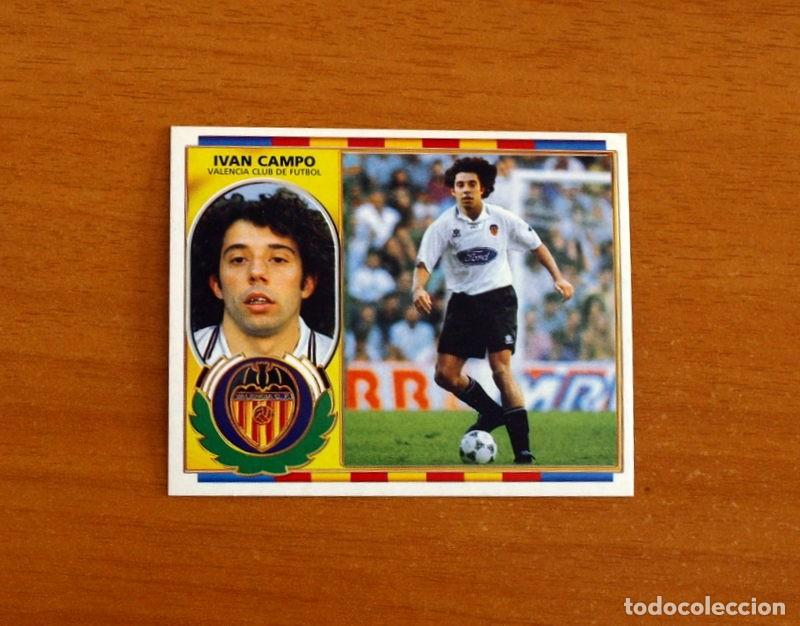 Cromos de f&uacute;tbol: Valencia - Iv&aacute;n Campo - Fichaje n&ordm; 22 - Ediciones Este Liga 1996-1997, 96-97 - Nunca pegado