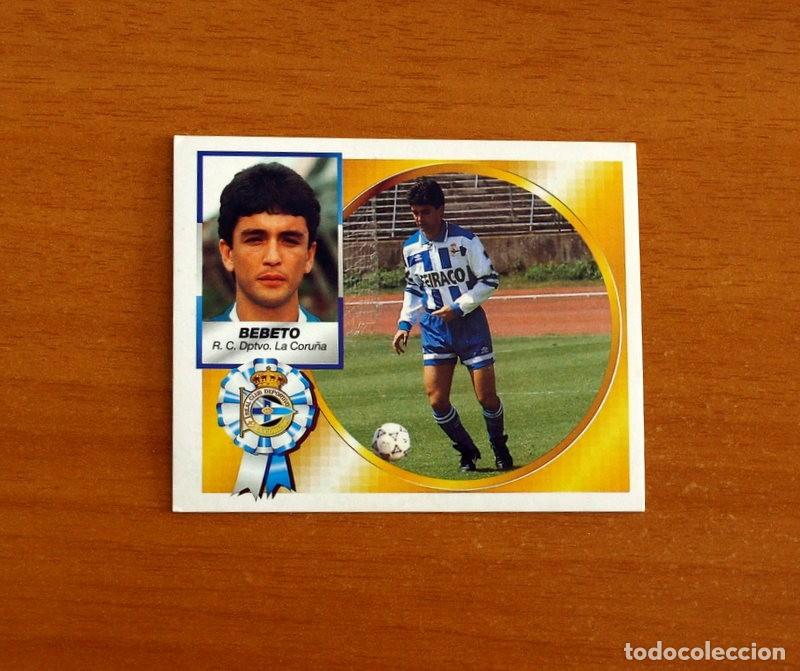 Cromos de f&uacute;tbol: Deportivo La Coru&ntilde;a - Bebeto - Ediciones Este Liga 1994-1995, 94-95 - Nunca Pegado
