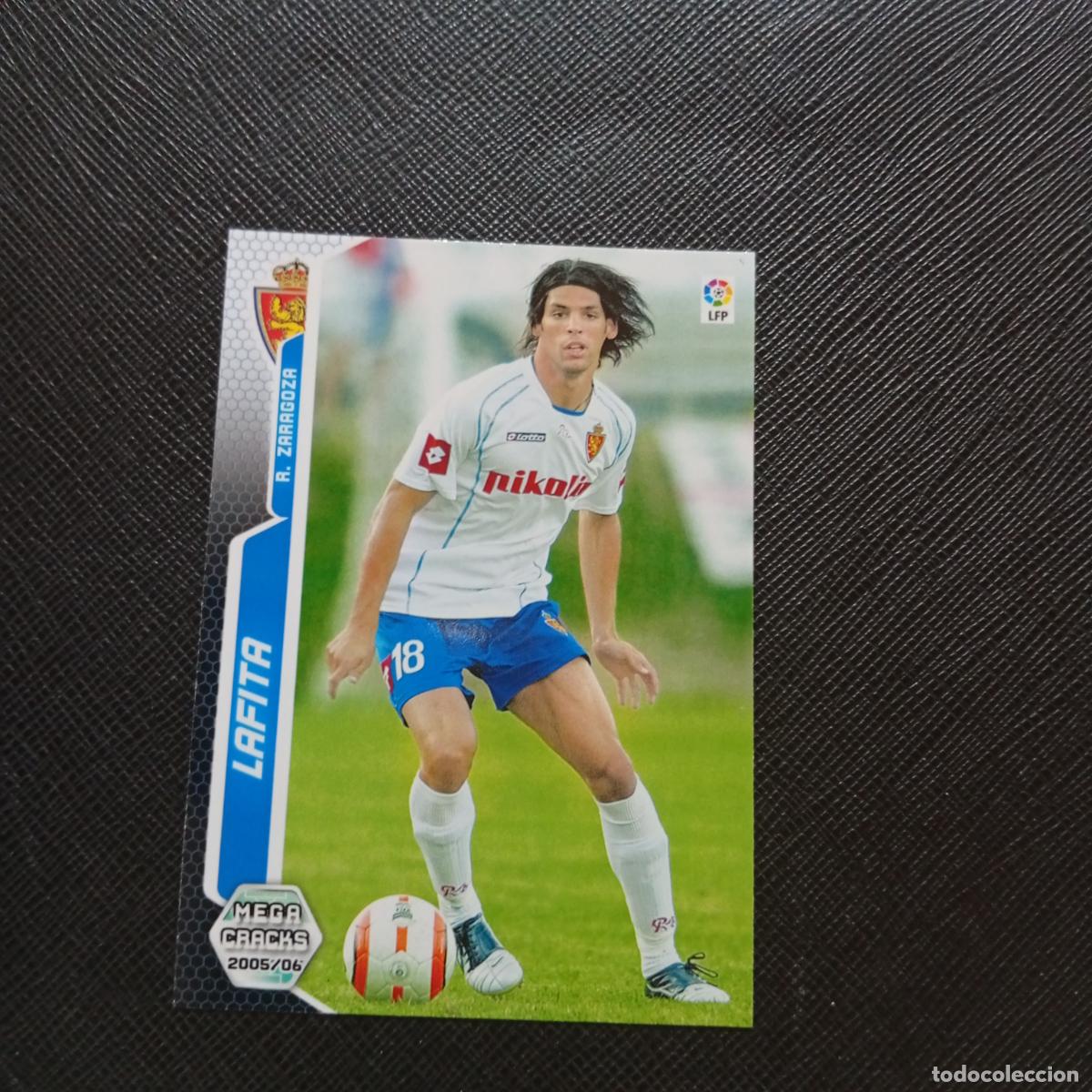 Football Stickers: 358 BIS LAFITA ZARAGOZA PANINI MEGACRACKS 05 06 CROMO FUTBOL 2005 2006 - A213 PG379