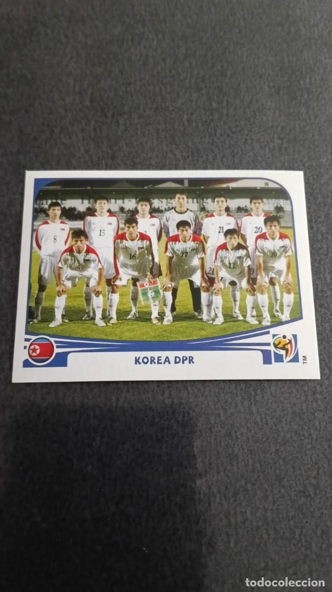Football Stickers: Mundial Fifa Sudafrica 2010 Panini 505 Equipo Korea DPR