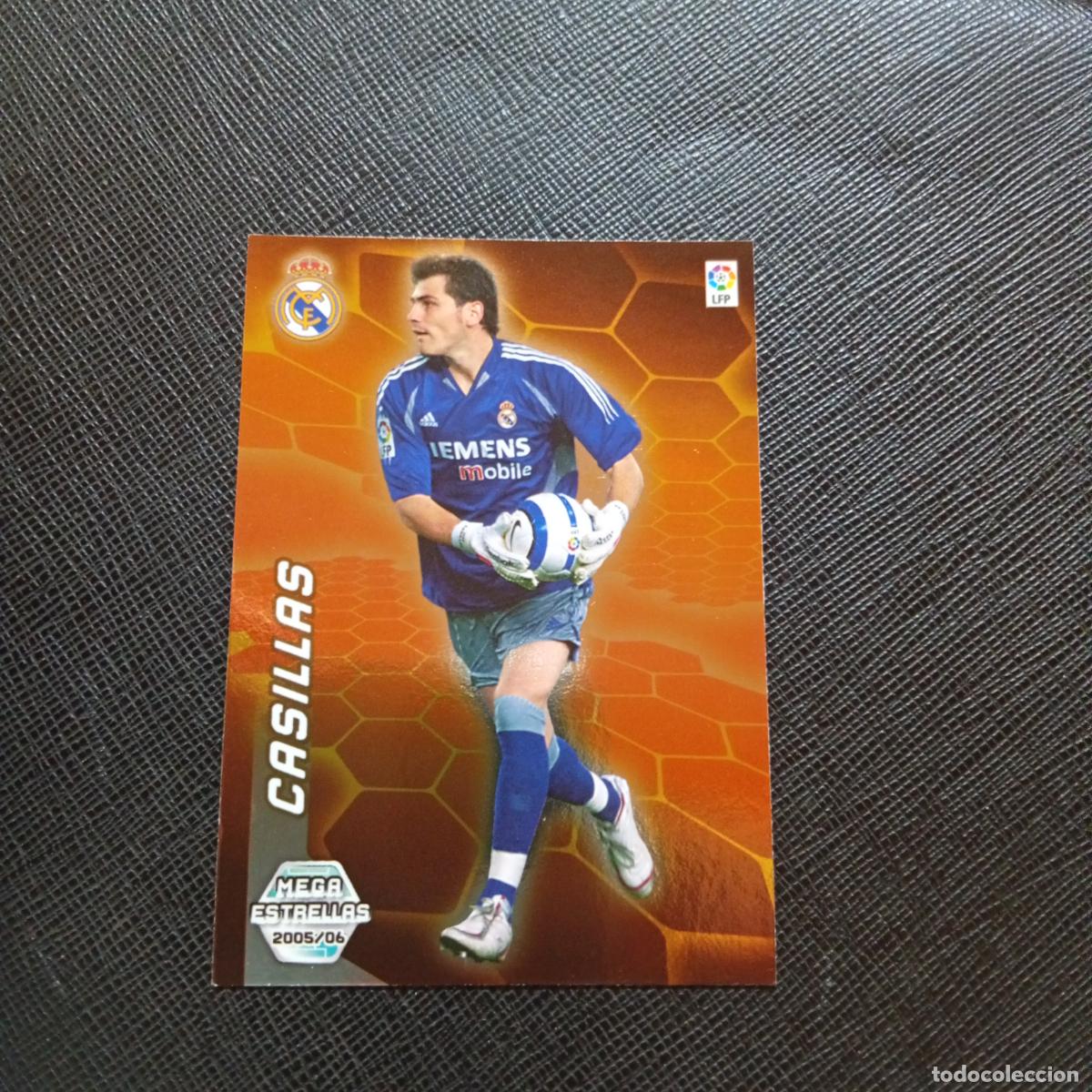 Fu&szlig;ball-Sticker: 361 IKER CASILLAS REAL MADRID PANINI MEGACRACKS 05 06 CROMO FUTBOL 2005 2006 - A213 PG379